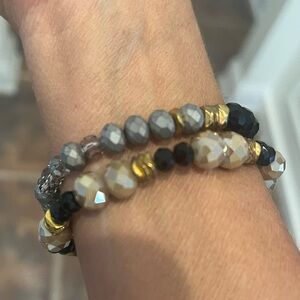 Erimish bracelets black/grey